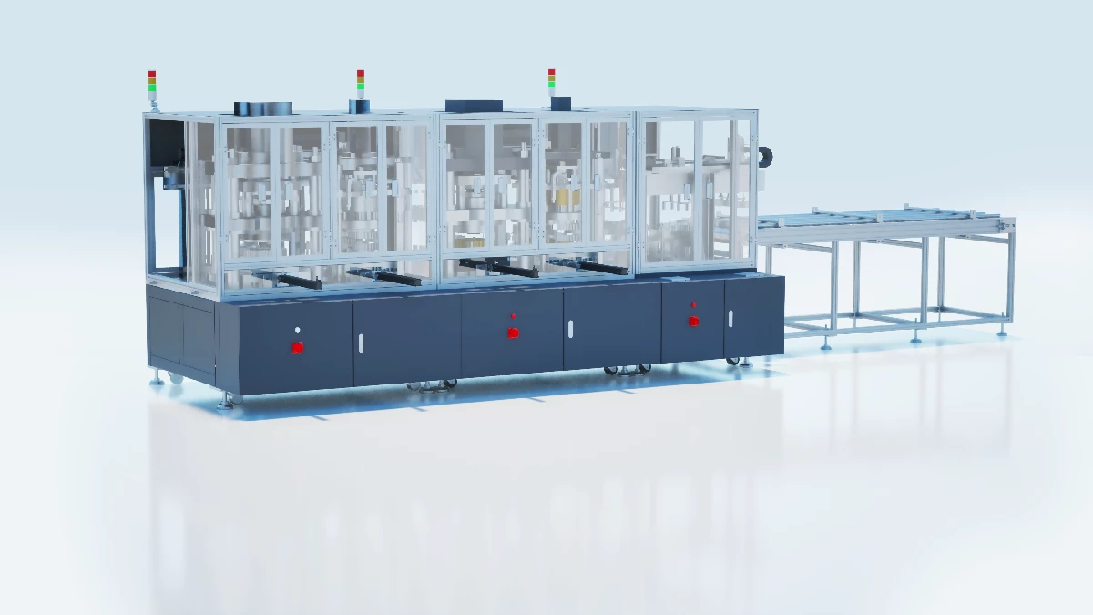 DD stator bending circle line
