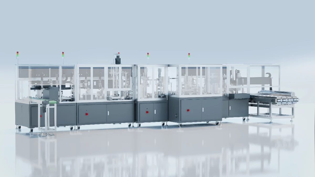 DD (DDM) rotor automatic line