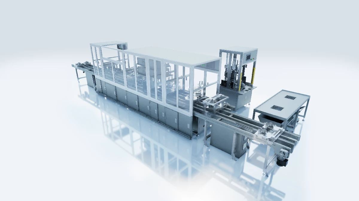BMC stator clean test line